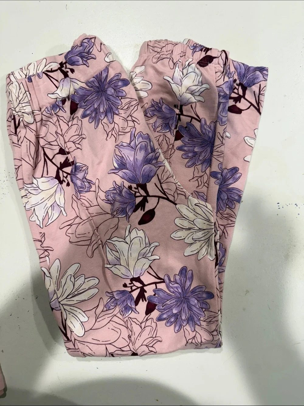 Limited Too Pink and Purple Floral Kids Matching Set